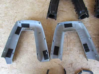 BMW Roll Bar Covers and Brackets (Includes Left and Right Set) 51437043837 2003-2008 (E85) Z4 Roadster6